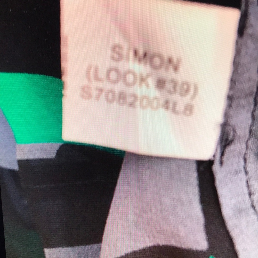 Diane Von Furstenberg Tumbling Blocks Simon 100% … - image 7